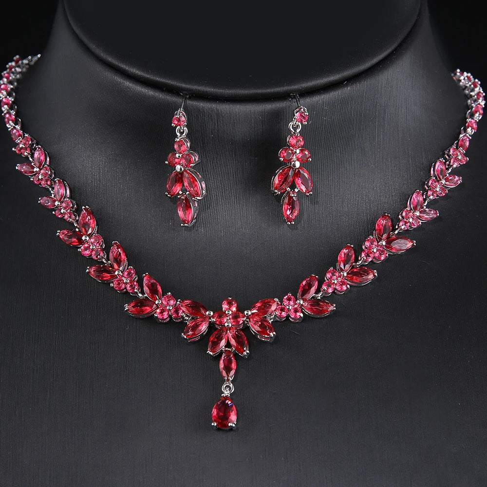Cubic Zirconia Jewelry Set